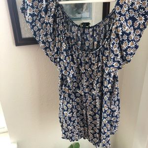 Forever 21 Floral Top